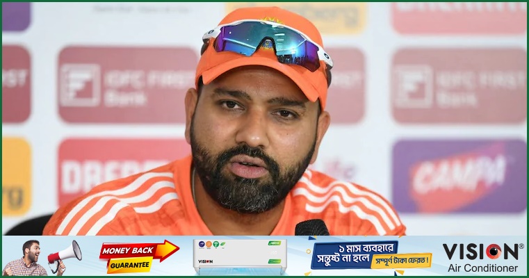 ‘বাজবল’ নিয়ে ভাবতে চান না রোহিত